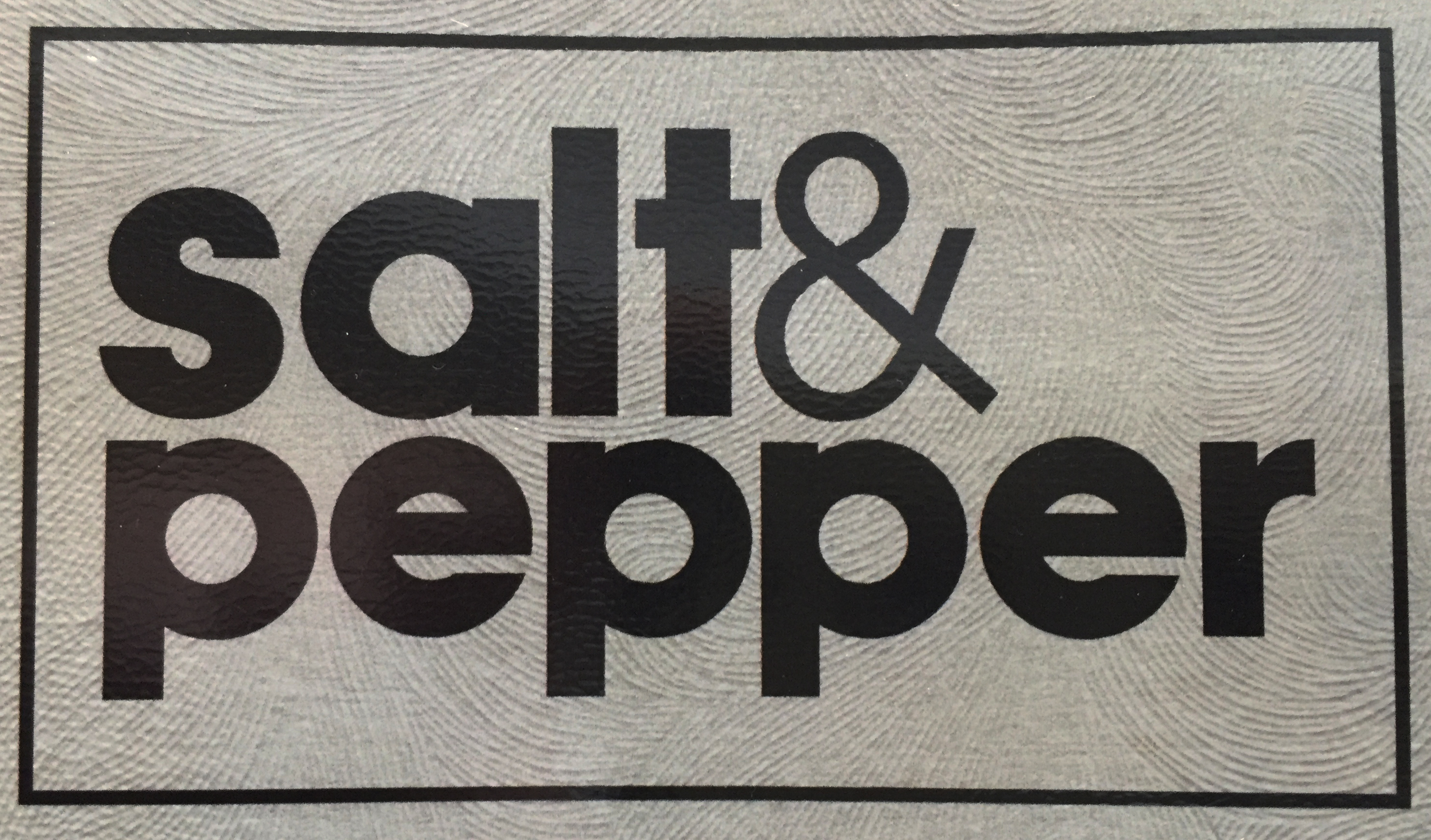 salt and pepper brand