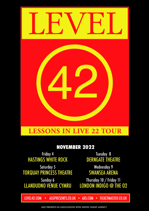 level 42 tour hastings